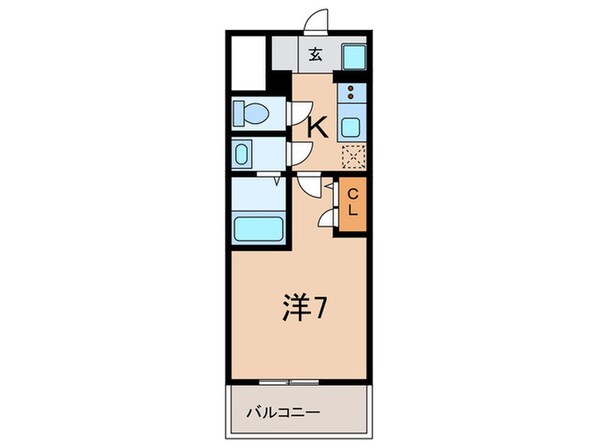 レーヴメゾン尼崎昭和通の物件間取画像